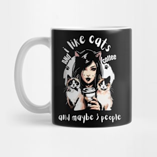 I Like Coffee And Maybe 3 People Mug